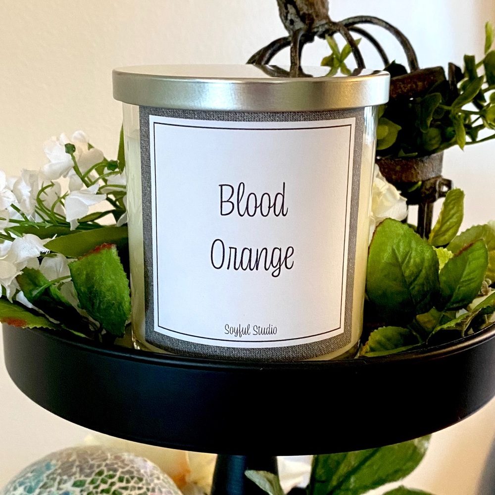 Blood Orange soy candle